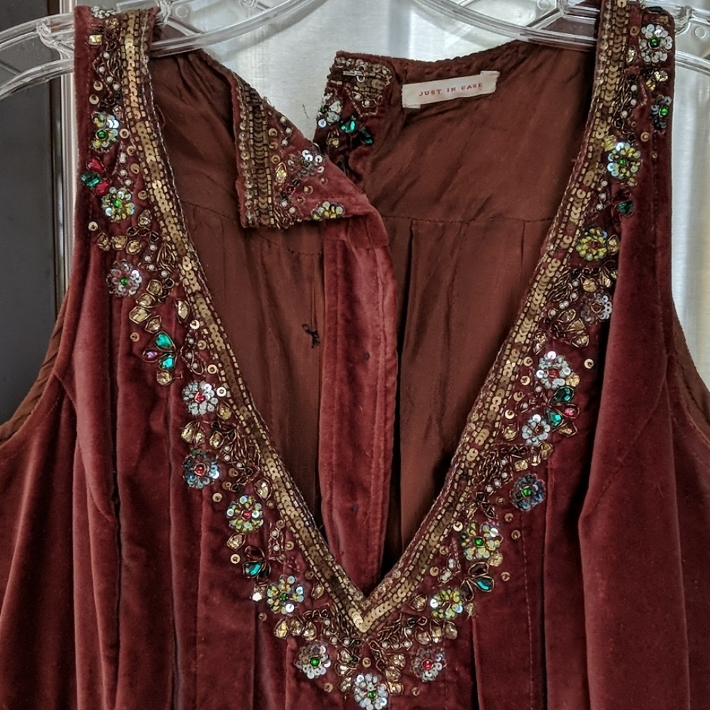 Dress, velvet